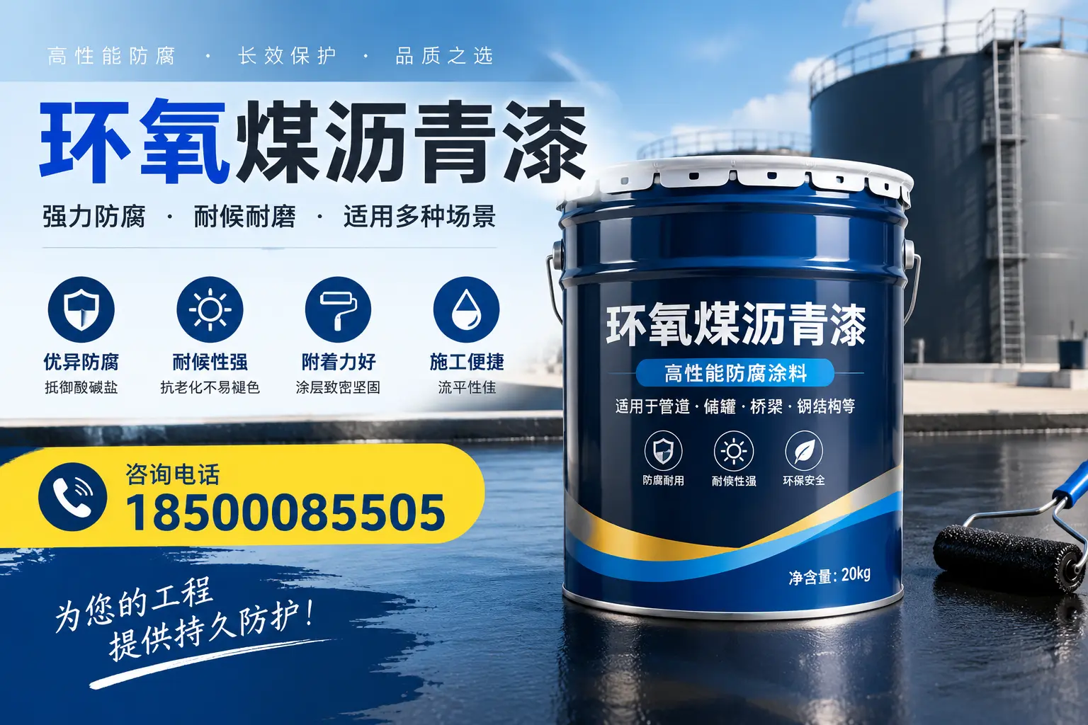 环氧煤沥青漆的配方解析,影响甘南涂料品质的因素